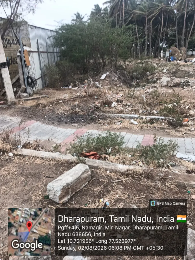5100 Sqft Plot for Sale in PalaniAlangiumDharapuram Rd , Dharapuram