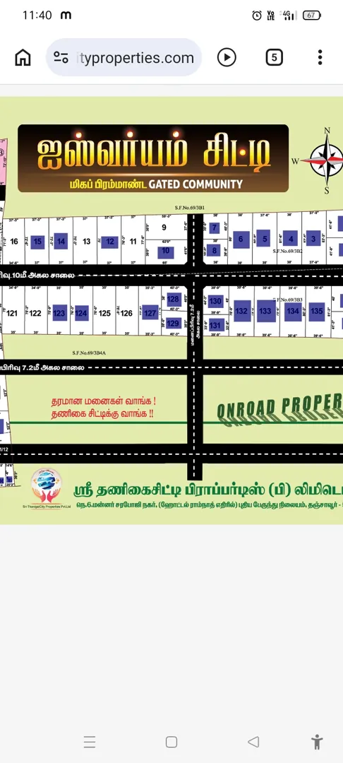 Dtcp and RERA approved